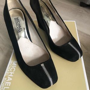 MICHAEL Michael Kors Black Wedges